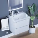 Тумба под раковину для ванной комнаты Uperwood Tanos подвесная (60 см, белая)