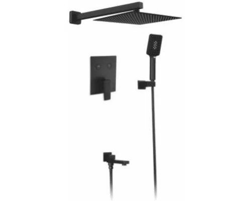 Душевая система встраиваемая Kern 5087 black