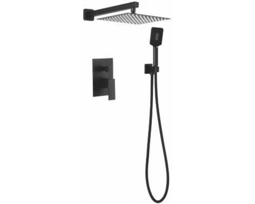 Душевая система встраиваемая Kern 5256 black