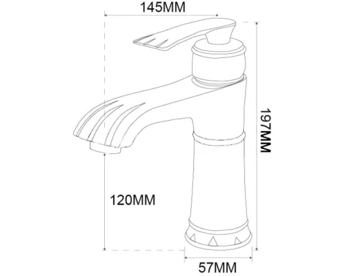 Смеситель для раковины Kern 1060
