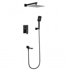 Душевая система встраиваемая Kern 5075 black