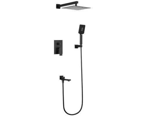 Душевая система встраиваемая Kern 5075 black