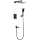 Душевая система встраиваемая Kern 5075 black