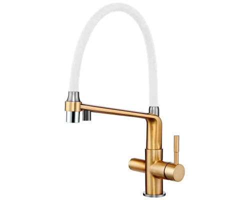Смеситель для кухни Kern 2094 bronze white