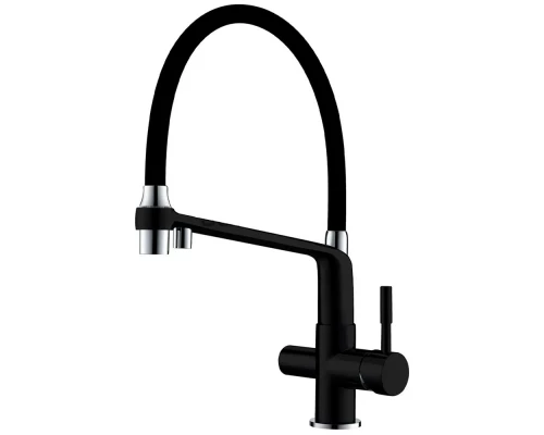 Смеситель для кухни Kern 2094 matt black black