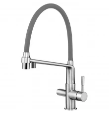 Смеситель для кухни Kern 2094 satin gray