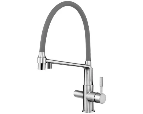 Смеситель для кухни Kern 2094 satin gray