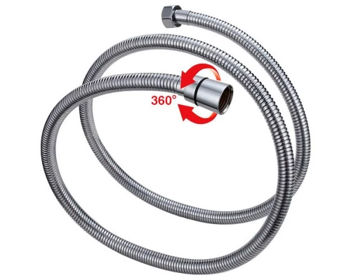 Душевой шланг Kern 1750 металл 900117 chrome