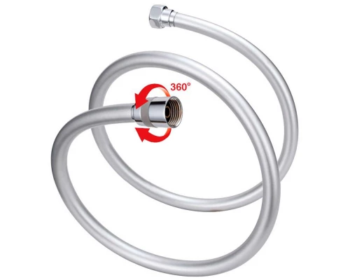 Душевой шланг Kern 1500 силикон gray