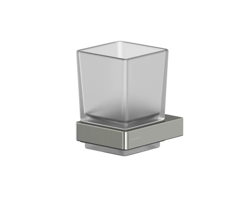 Стакан подвесной WHITECROSS Cubo CU2430NIB (брашированный никель)