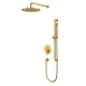 Система для душа скрытого монтажа WHITECROSS Y YSET05GLB (брашированное золото) Elit-san.ru