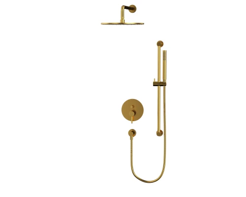 Система для душа скрытого монтажа WHITECROSS Y YSET05GLB (брашированное золото) Elit-san.ru