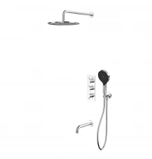 Термостатическая система для ванны скрытого монтажа WHITECROSS Y YSET11TOPCR (хром)