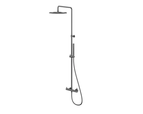 Система для душа наружного монтажа WHITECROSS Y Y1244GM (оружейная сталь)