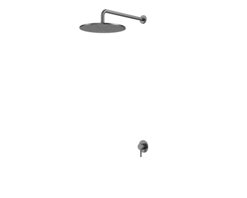 Система для душа скрытого монтажа WHITECROSS Y YSET01GM (оружейная сталь)