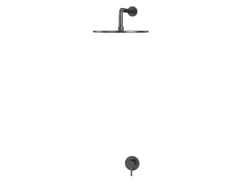 Система для душа скрытого монтажа WHITECROSS Y YSET01GM (оружейная сталь)