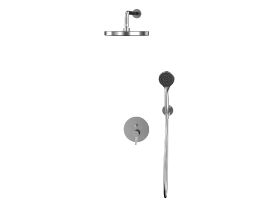 Система для душа скрытого монтажа WHITECROSS Y YSET04BASICNIB (брашированный никель)