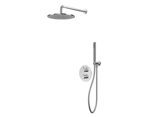 Термостатическая душевая система скрытого монтажа WHITECROSS Y YSET08CR (хром) Elit-san.ru