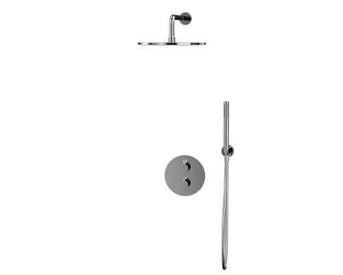 Термостатическая душевая система скрытого монтажа WHITECROSS Y YSET08CR (хром) Elit-san.ru