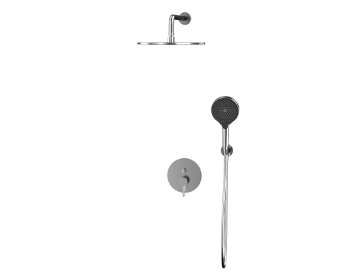 Система для душа скрытого монтажа WHITECROSS Y YSET04TOPNIB (брашированный никель)