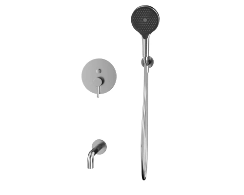 Система для ванны скрытого монтажа WHITECROSS Y YSET06TOPNIB (брашированный никель)