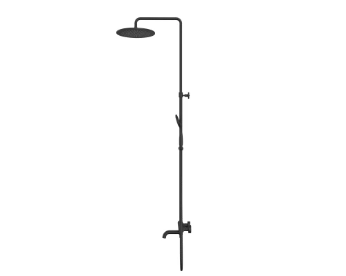 Термостатическая система для ванны наружного монтажа WHITECROSS Y Y1234BASICBL (черный мат)