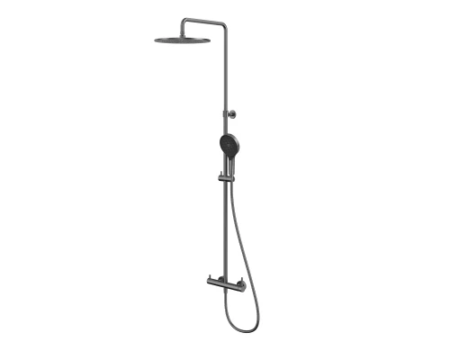 Система для душа наружного монтажа WHITECROSS Y Y1244TOPGM (оружейная сталь)