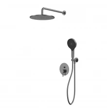 Система для душа скрытого монтажа WHITECROSS Y YSET04TOPGM (оружейная сталь)