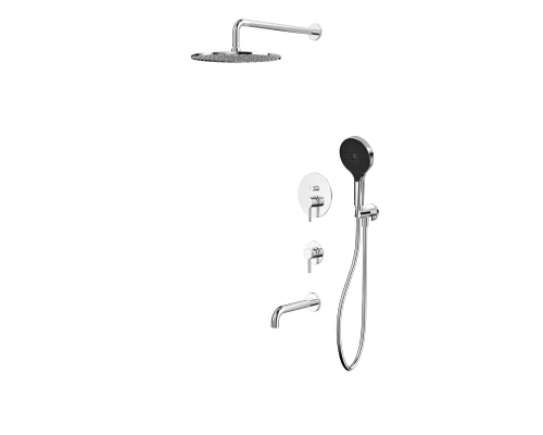 Система для ванны скрытого монтажа WHITECROSS Y YSET07TOPCR (хром)