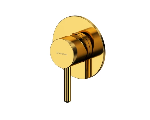 Смеситель для душа скрытого монтажа WHITECROSS Y Y1245GL (золото) Elit-san.ru