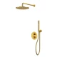Термостатическая душевая система скрытого монтажа WHITECROSS Y YSET08GLB (брашированное золото) Elit-san.ru