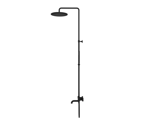 Термостатическая система для ванны наружного монтажа WHITECROSS Y Y1234BL (черный мат) Elit-san.ru