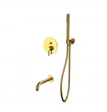 Система для ванны скрытого монтажа WHITECROSS Y YSET06GL (золото)