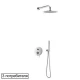 Система для душа скрытого монтажа EXCELLENT Pi AREX.SET.1247CR (хром) Elit-san.ru