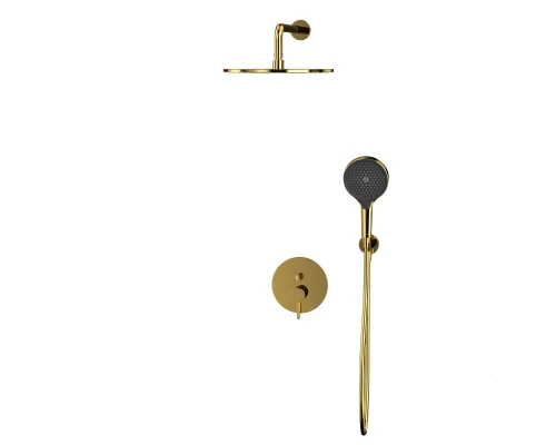 Система для душа скрытого монтажа WHITECROSS Y YSET04TOPGL (золото)