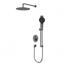Система для душа скрытого монтажа WHITECROSS Y YSET05TOPGM (оружейная сталь)