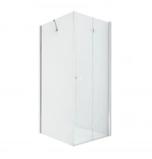 Душевое ограждение NEW TRENDY NEW SOLEO складные двери R 80x120x195 D-0152A/D-0151B (хром)