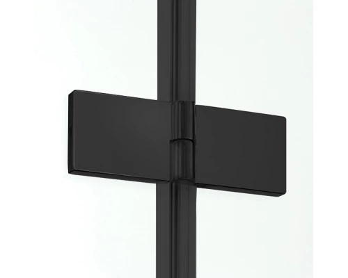 Душевое ограждение NEW TRENDY NEW SOLEO BLACK складные двери R 90x120x195 D-0239A/D-0149B (черный) Elit-san.ru