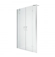 Дверь в нишу NEW TRENDY NEW RENOMA 210x195 D-0362A/D-0363A (хром)