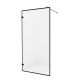 Душевое ограждение NEW TRENDY AVEXA BLACK 130x200 EXK-2044 (черный) Elit-san.ru