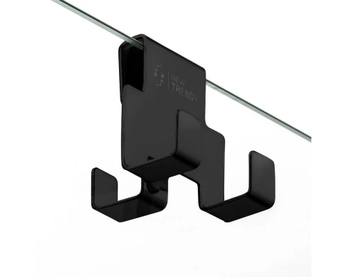 Душевое ограждение NEW TRENDY AVEXA BLACK 80x200 EXK-2049 (черный) Elit-san.ru