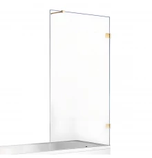 Шторка для ванны NEW TRENDY AVEXA GOLD SHINE 60x150 EXK-2171-WP (золото)