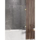Шторка для ванны NEW TRENDY AVEXA GOLD SHINE 60x150 EXK-2171 (золото) Elit-san.ru