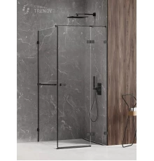 Душевое ограждение NEW TRENDY AVEXA BLACK R 120x100x200 EXK-2592 (черный)