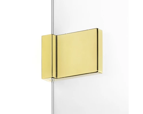 Душевое ограждение NEW TRENDY AVEXA GOLD SHINE 100x200 EXK-7059 (золото) Elit-san.ru