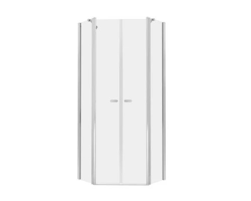 Душевое ограждение NEW TRENDY NEW SOLEO 80x80x195 K-0609 (хром) Elit-san.ru