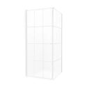 Душевое ограждение NEW TRENDY SUPERIA WHITE L 90x90x195 K-0794 (белый)