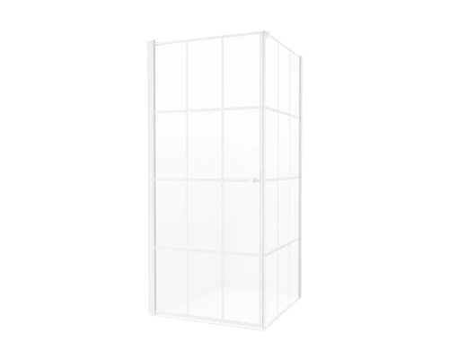 Душевое ограждение NEW TRENDY SUPERIA WHITE L 90x90x195 K-0794 (белый) Elit-san.ru