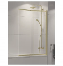 Шторка для ванны NEW TRENDY SENSI LIGHT GOLD 100x150 P-0102 (светлое золото)