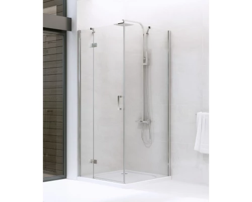 Душевое ограждение NEW TRENDY NEW RENOMA L 120x100x195 D-0117A/D-0085B (хром) Elit-san.ru